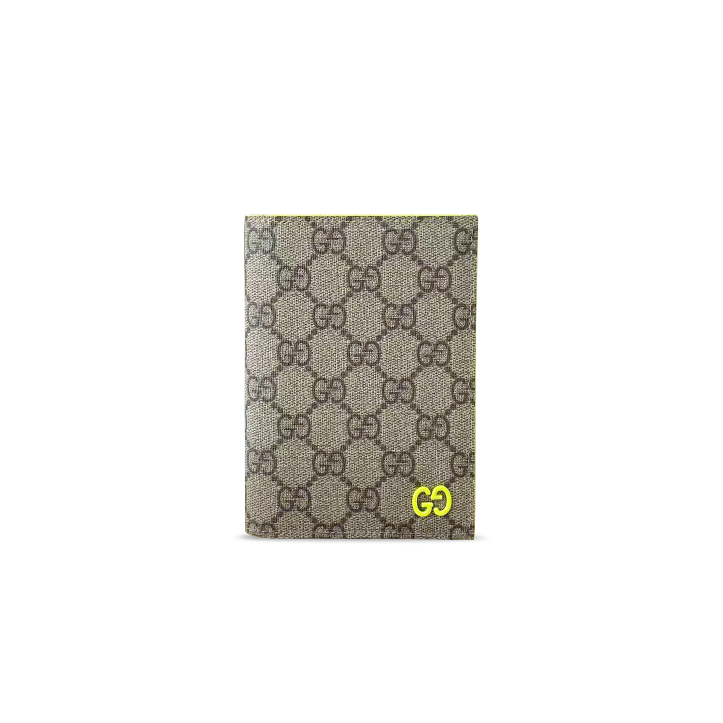 GUCCI GREEN INTERIOR GG PASSPORT CASE 795229 (19*13.5cm)